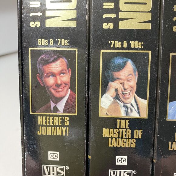 The Johnny Carson Collection Set (VHS 4 tapes) - Picture 2 of 6